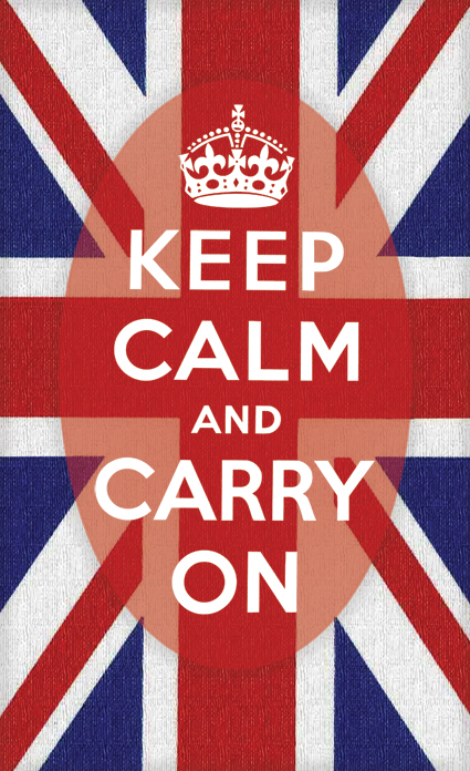 Keep Calm and Carry On UK