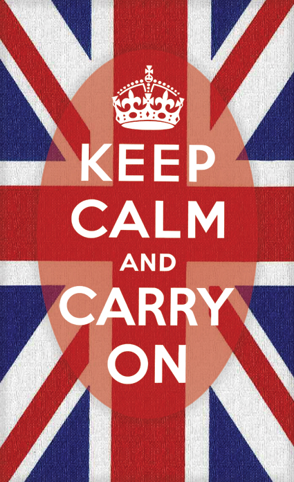 keep calm and carry on original poster value